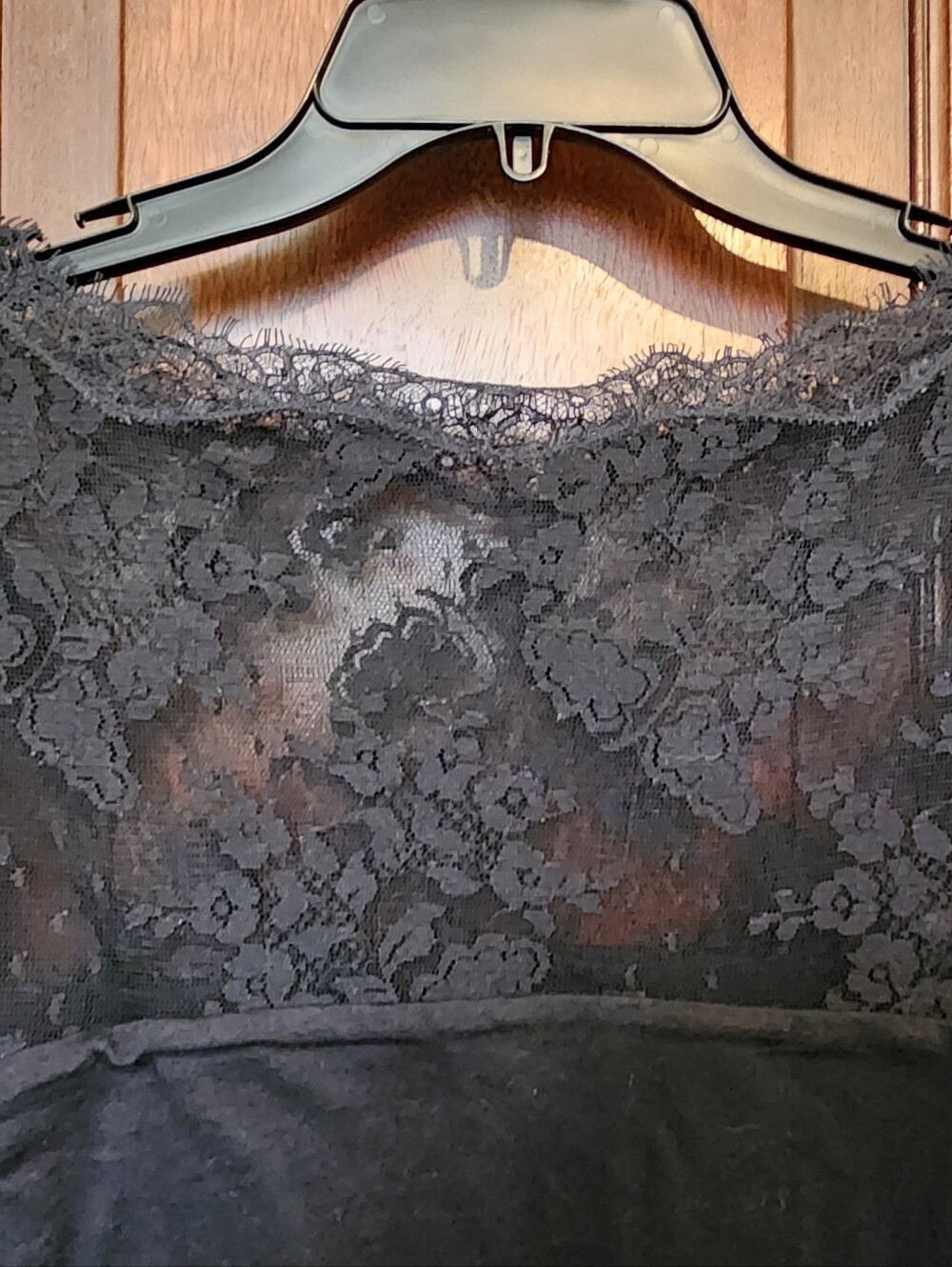 VINTAGE ARCHIVE Rugby Ralph Lauren Black Lace Ruched Blouse-RARE Y2K-Medium - Picture 5 of 12